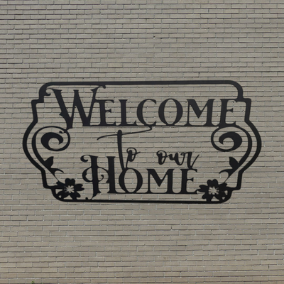 Welcome to Our Home Sign