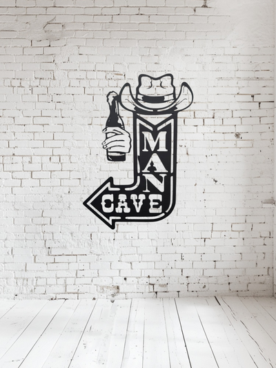 Man Cave Arrow