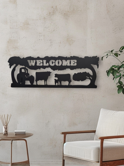 Welcome Farm Sign