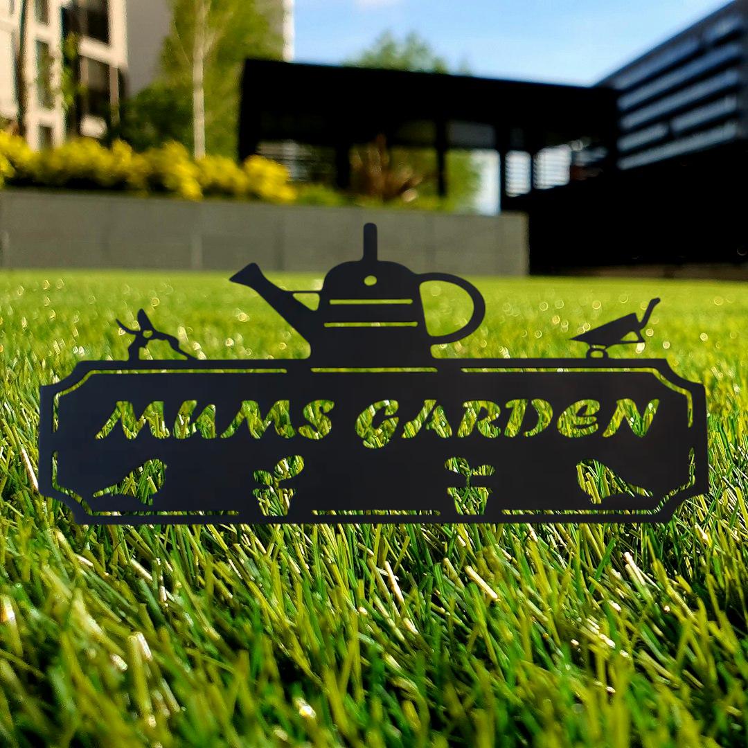 Custom Garden Name Sign