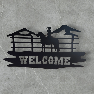 Cowboy welcome