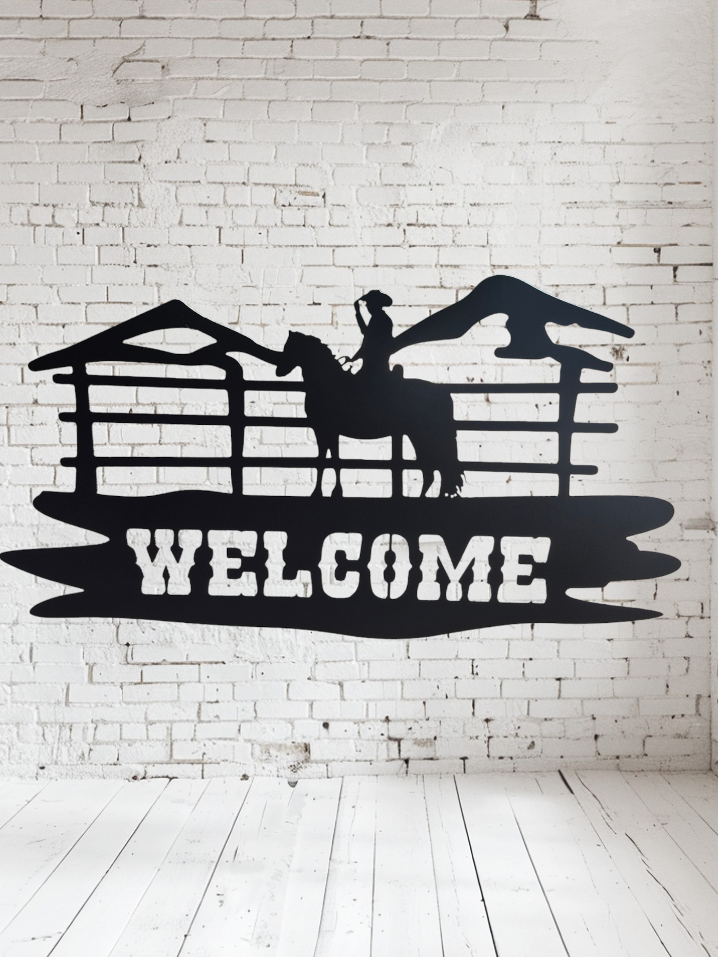 Cowboy welcome