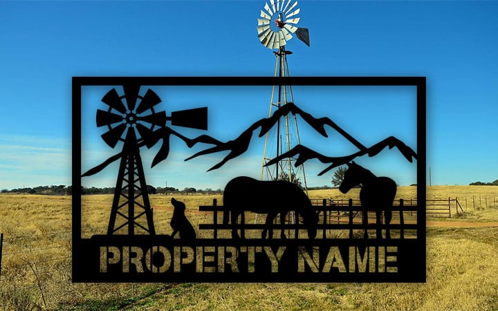 Windy Hill Property Sign