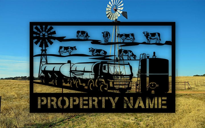 The Milky Way Property Sign