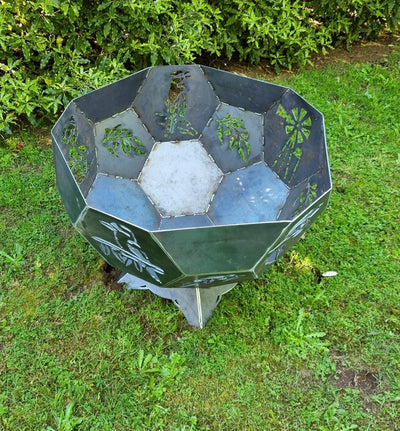 Hex fire pit